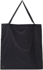 Rick Owens Black Champion Edition Nylon Jumbo Shopper Tote Bag