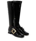 Roger Vivier Très Vivier patent leather knee-high boots