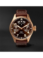 IWC Schaffhausen - Big Pilot's Antoine de Saint-Exupéry 46mm 18-Karat Red Gold and Leather Watch, Ref. No. IW502706