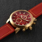 Polanti Rogue Chronograph Quartz Red Dial Mens Watch RG0001M-YG
