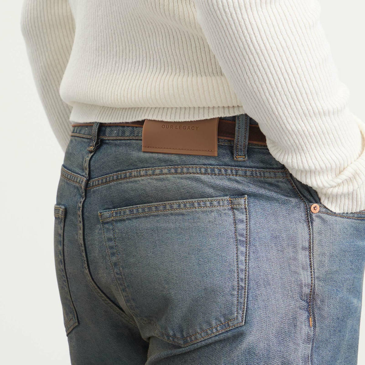 Our Legacy Men's Carlson Cut Jeans in Kintsugi