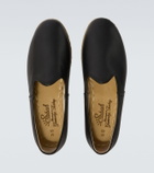 Sabah Sabah leather slip-on shoes