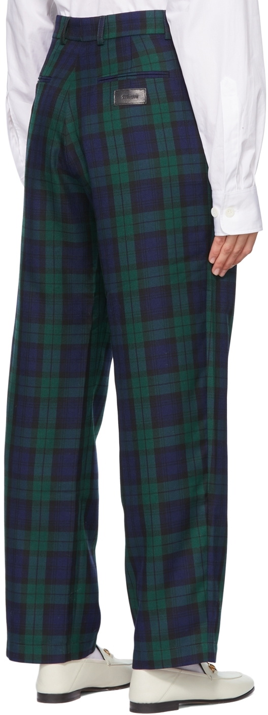 Manors Golf Green Polyester Trousers