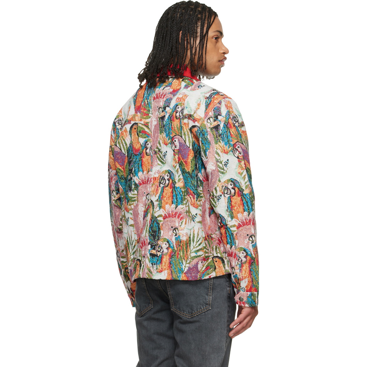 COÛT DE LA LIBERTÉ Multicolor Luke Tropicana Workwear Jacket