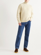 FRAME - Ribbed Wool Rollneck Sweater - Neutrals