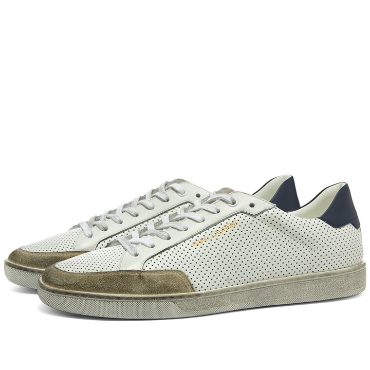 Photo: Saint Laurent SL-10 Low Perforated Sneaker