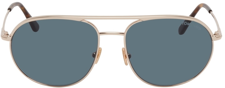 Photo: TOM FORD Rose Gold Gio Sunglasses