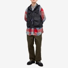 Engineered Garments Men's Field Vest in Dark Navy