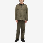 orSlow Men's Relaxed Fit Coverall Jacket in Army Green