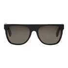 Super Black Flat Top Sunglasses