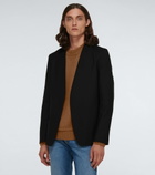 Maison Margiela - Collarless virgin wool blazer
