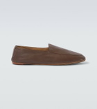 Loro Piana Anton Walk leather loafers