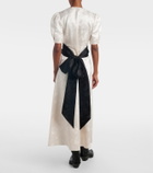 Gabriela Hearst Larkin floral silk midi dress