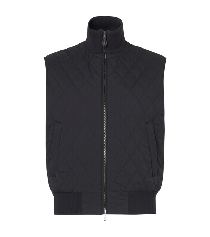 Photo: Loro Piana Hopton quilted vest