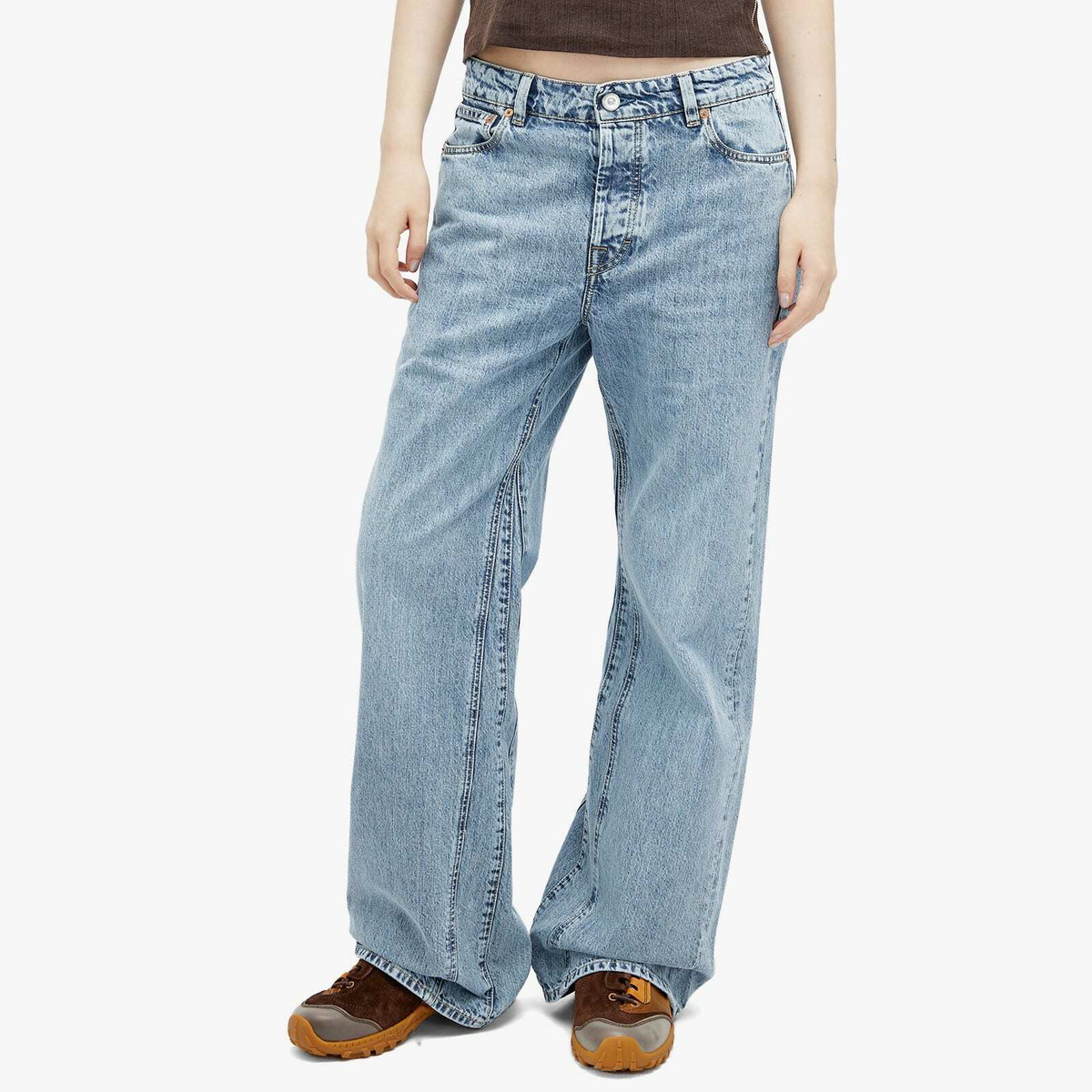 デニム・ジーパン OUR LEGACY FW24 TREBLE CUT JEANS (W2245RS SHADOWWASHDENIM) Our Legacy - Treble Cut Shadow Wash Denim