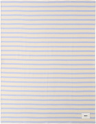 Tekla Beige & Blue Lambswool Blanket