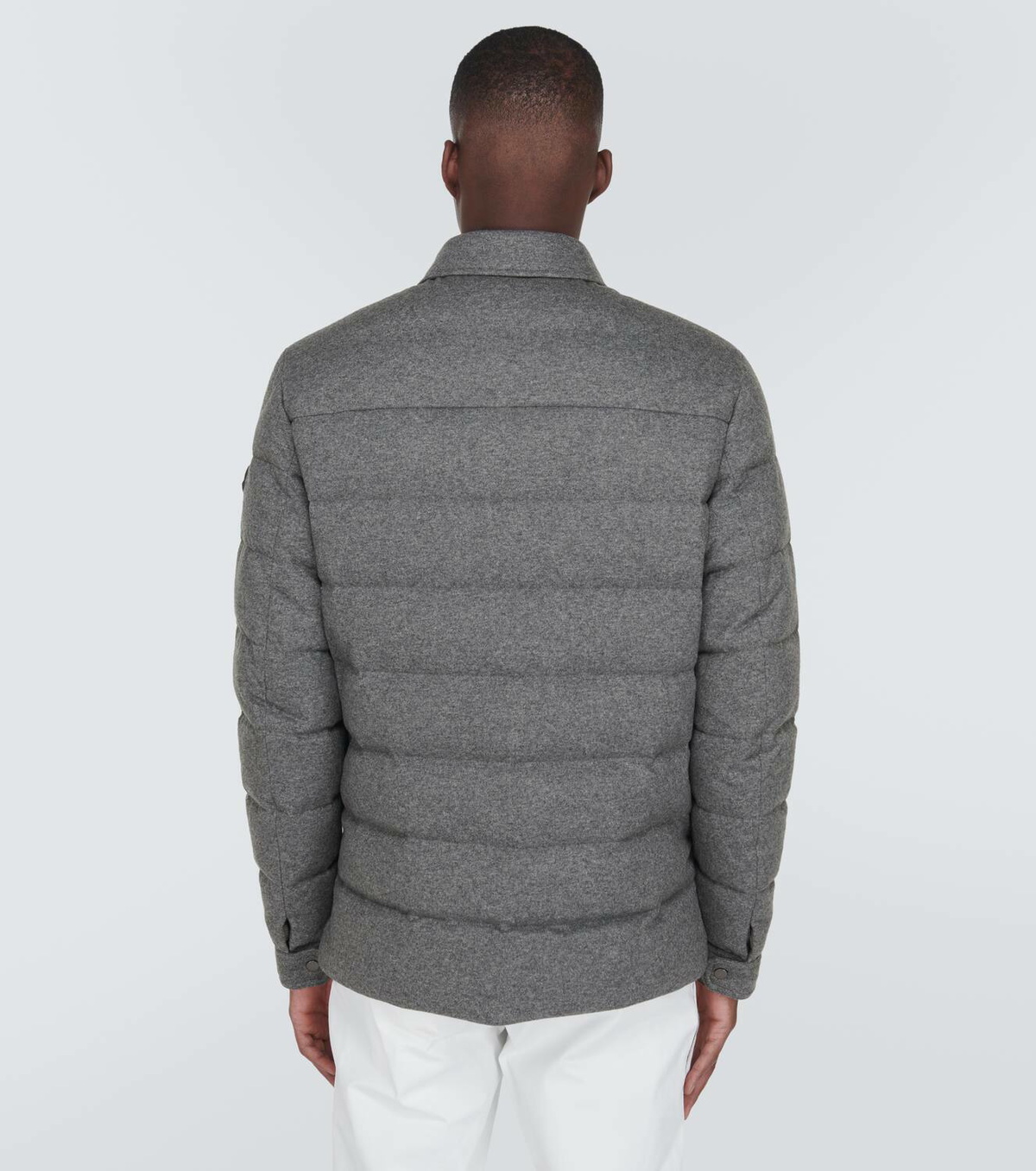 Moncler Mirmandix cashmere-blend down overshirt Moncler