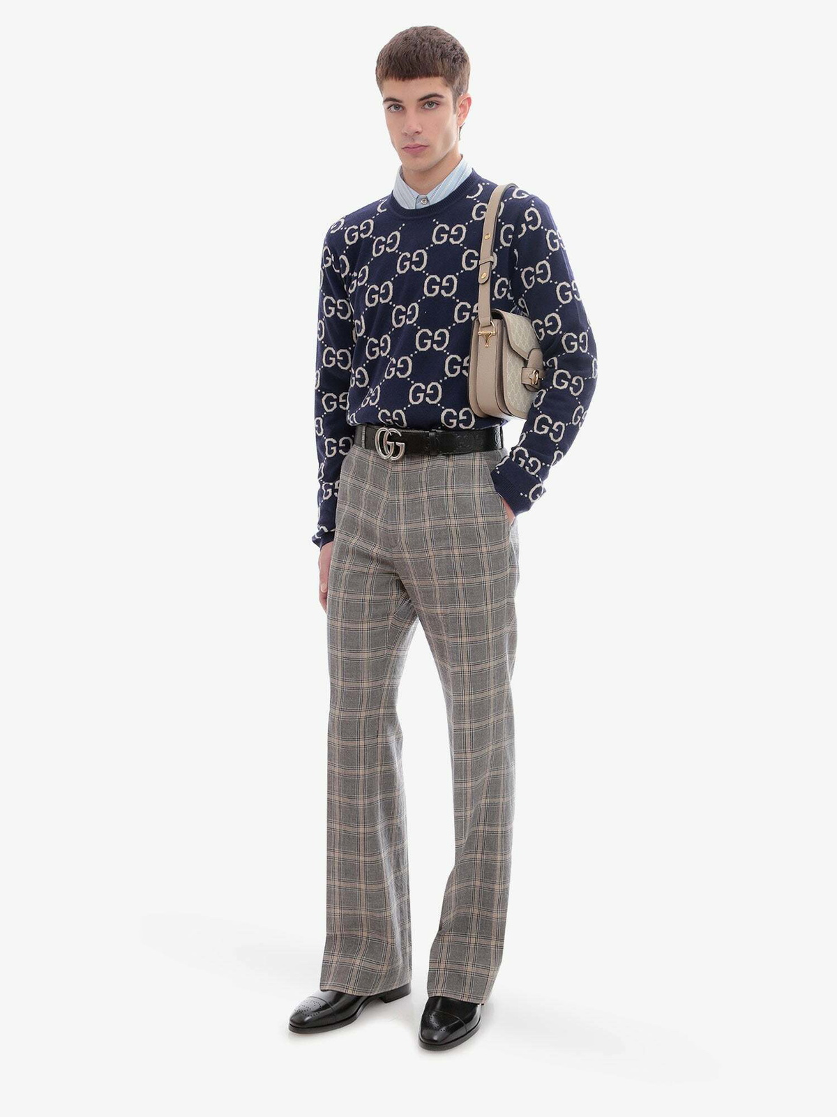 Gucci   Sweater Blue   Mens