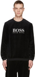 Boss Black Velour Sweatshirt