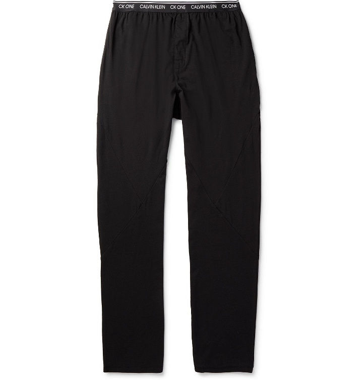 Photo: Calvin Klein Underwear - Stretch-Cotton Jersey Pyjama Trousers - Black