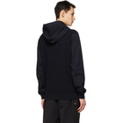 Moncler Navy Paneled Hoodie