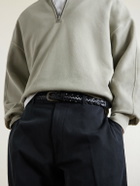 WTAPS - 3cm Braided Leather Belt