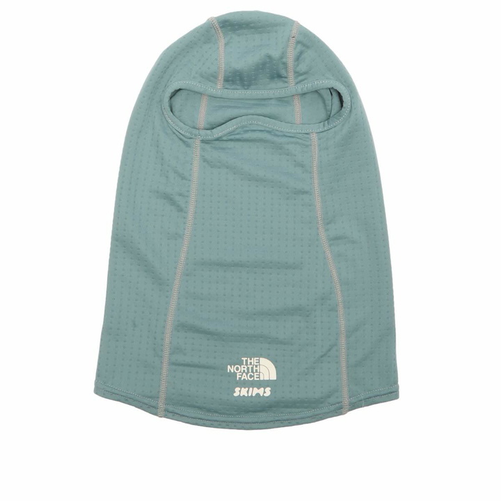 Photo: The North Face Women's x SKIMS Dotknit Balaclava in Sk Kyanite