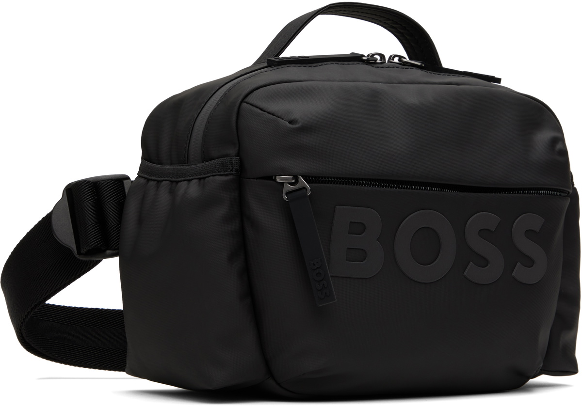 【送料&関税込】Hugo Boss Logo Bag BOSS Black Bonded Logo Bag BOSS