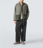 A.Presse Paneled cotton jacket