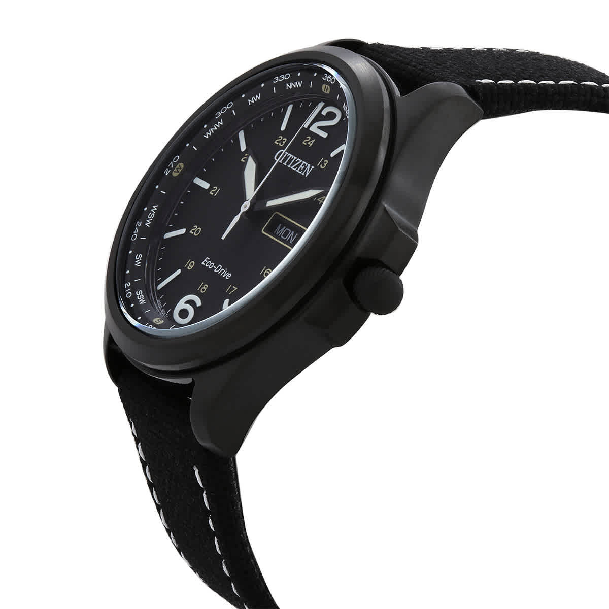 Citizen Classic Eco-Drive Black Dial Mens Watch AW0115-03E Citizen