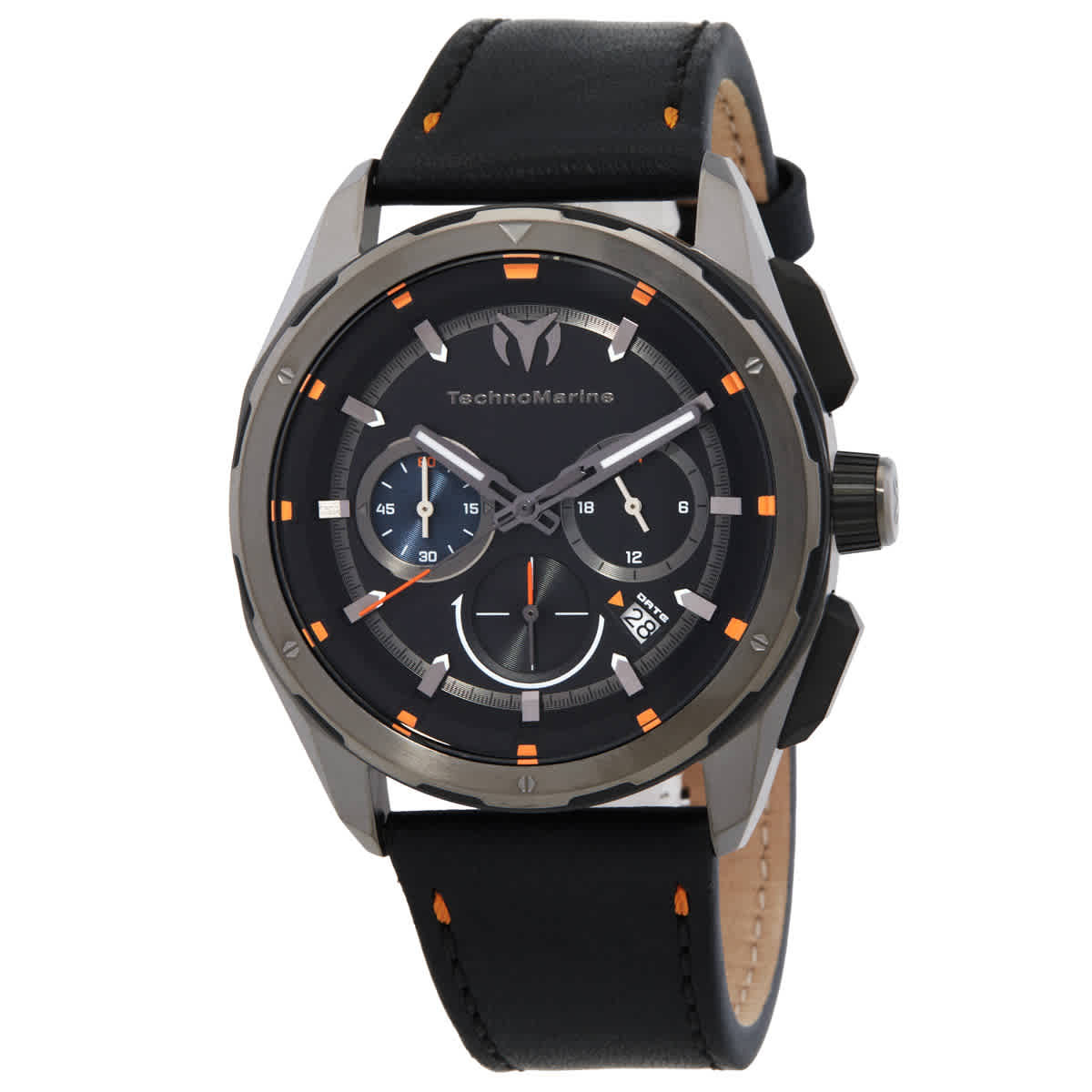 Technomarine Ocean Chronograph GMT Quartz Black Dial Mens Watch TM-318087