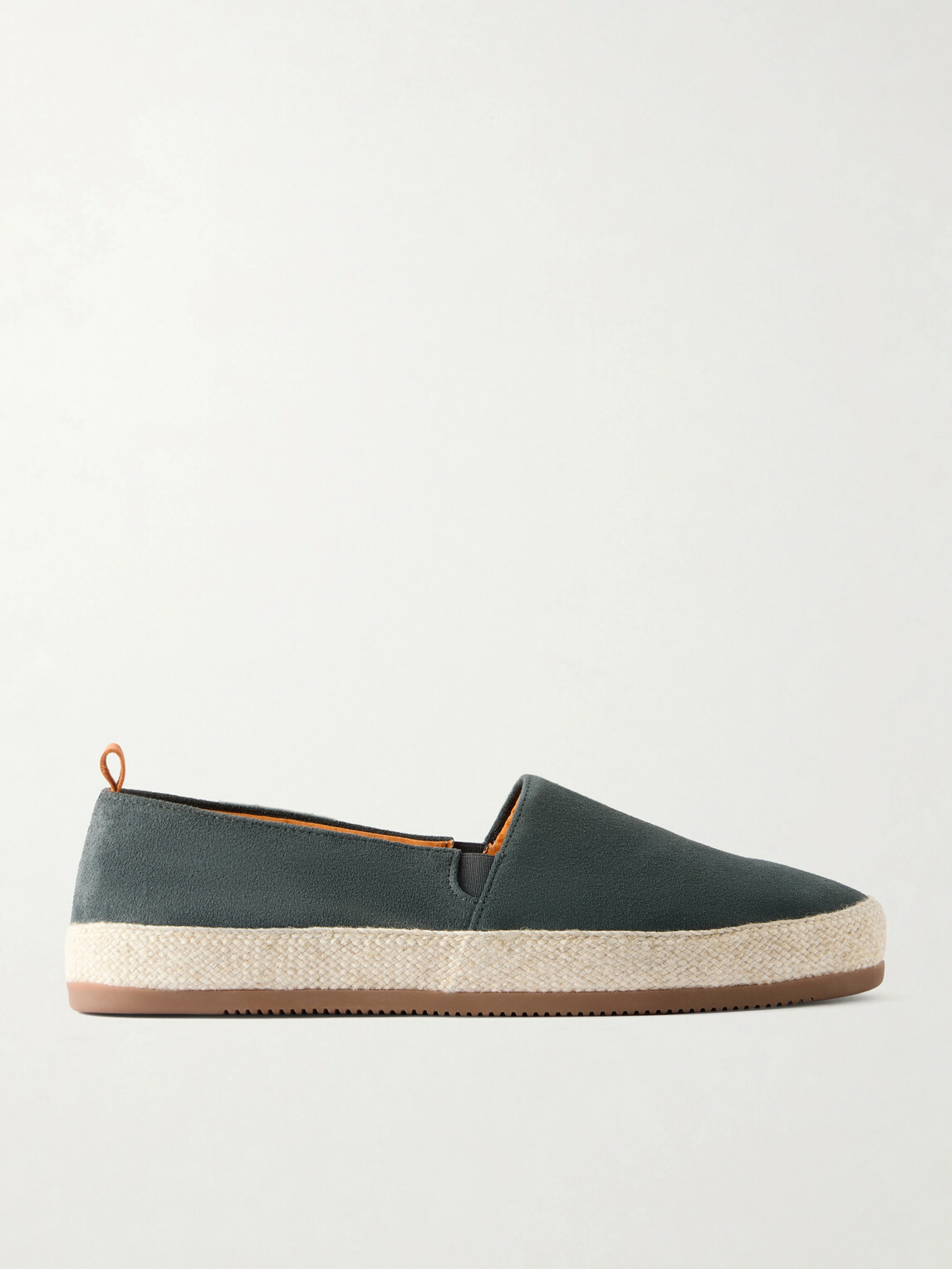 Mulo - Suede Espadrilles - Blue