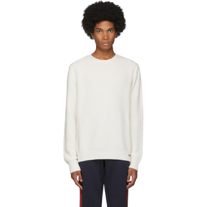 Photo: Moncler Off-White Knit Crewneck Sweater