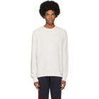 Moncler Off-White Knit Crewneck Sweater