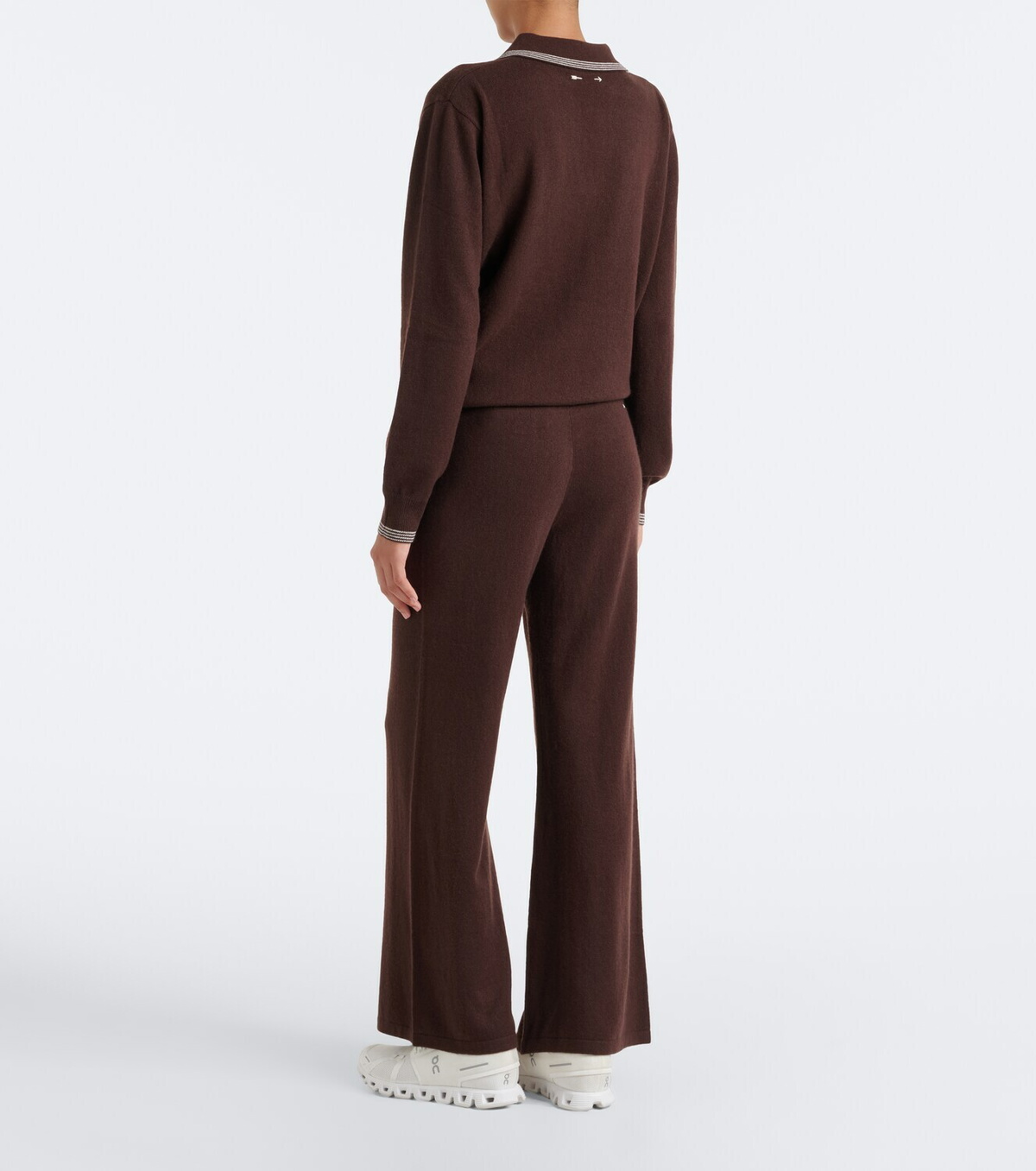 The Upside Coco Amelie cashmere-blend wide-leg pants