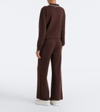 The Upside Coco Amelie cashmere-blend wide-leg pants