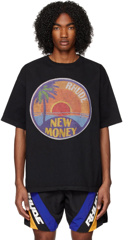 Photo: Rhude Black Sunset T-Shirt