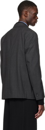 mfpen Gray Patch Pocket Blazer