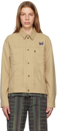 NEEDLES Beige Penny Denim Jacket