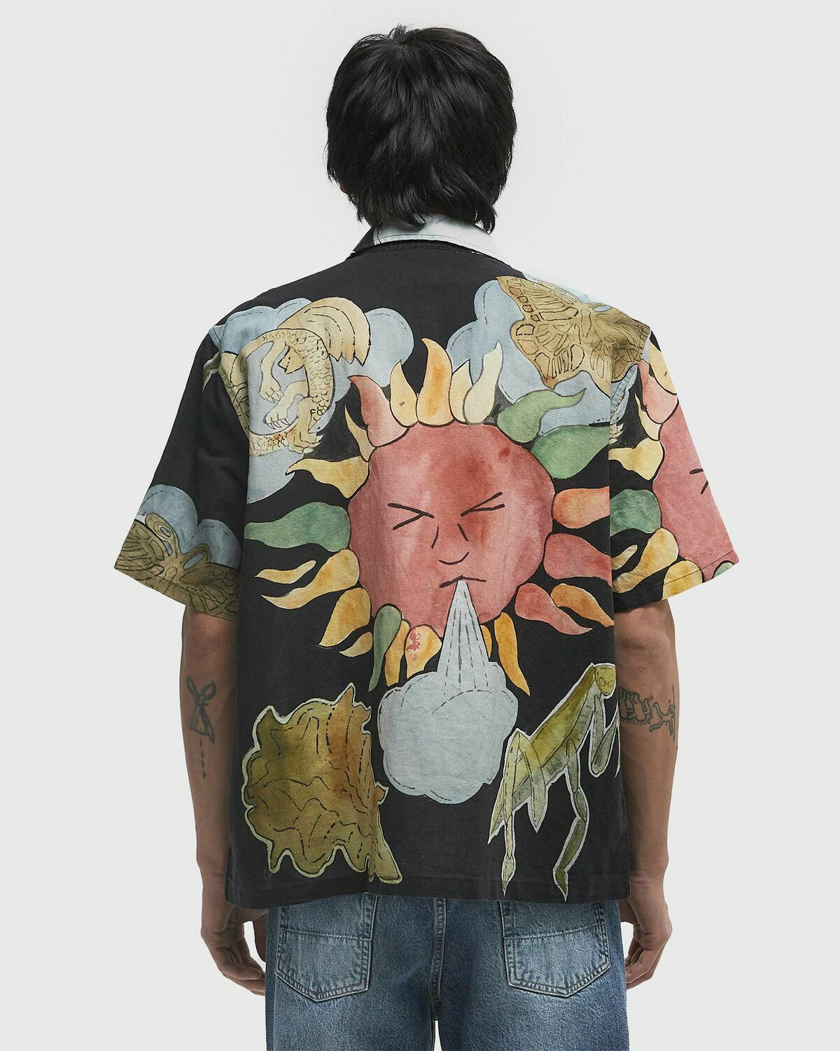 Our Legacy BOX SHIRT SHORTSLEEVE Multi-color Mens