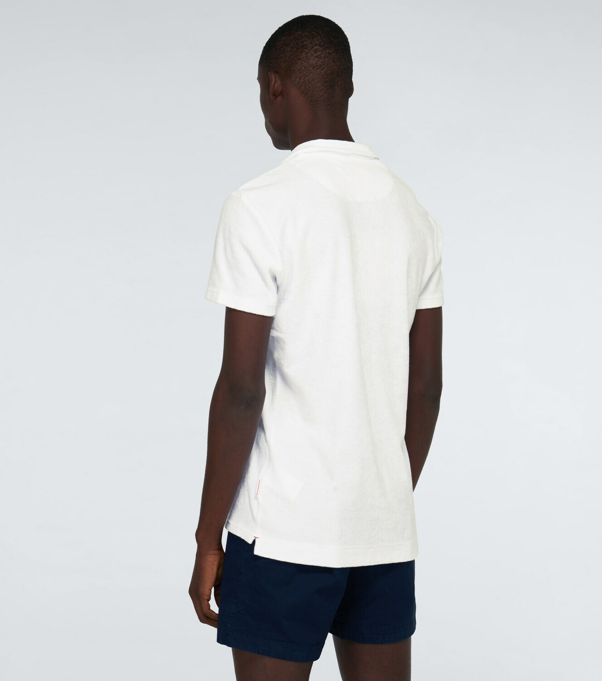 Orlebar Brown Terry toweling cotton polo shirt