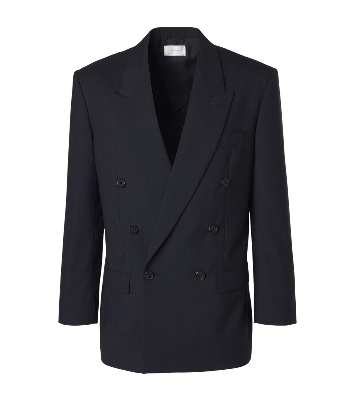 The Row Frank Jacket 24ss Black カバーオール The Row Navy Frank Jacket The Row