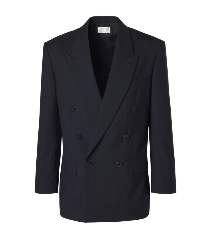 Photo: The Row Mazzy double-breasted wool blazer