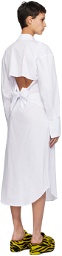 SIMONMILLER White Kerr Midi Dress