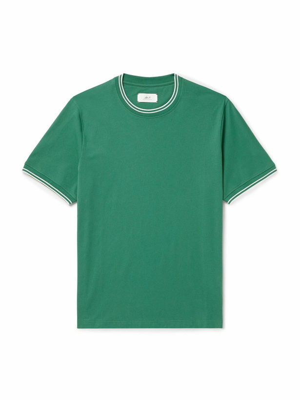 Photo: Mr P. - Clubhouse Cotton-Jersey T-Shirt - Green