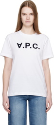 A.P.C. White Standard Grand 'VPC' T-shirt