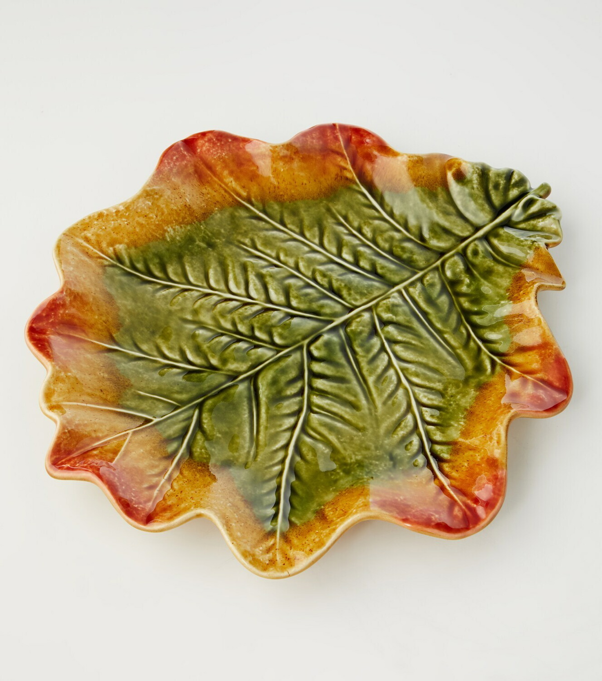 Bordallo Pinheiro Gudrun charger plate by Claudia Schiffer