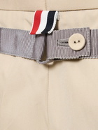 THOM BROWNE - Cotton Blend Backstrap Pants