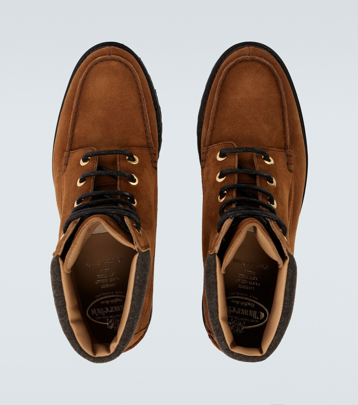 Church's Padstow suede lace-up boots