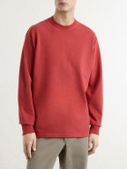 A.PRESSE - Cotton-Jersey T-Shirt - Red